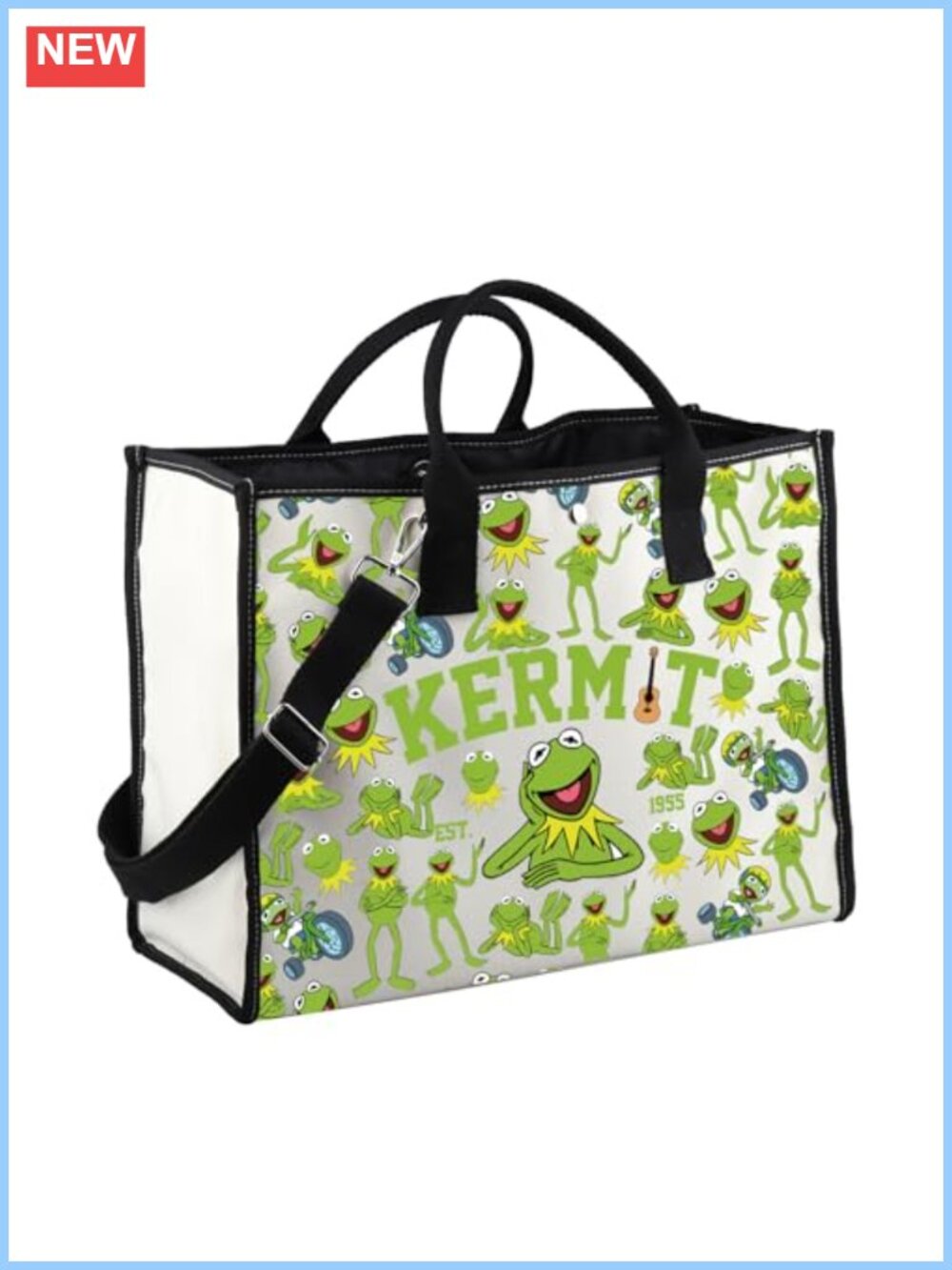 Canvas Tote Bag with Adjustable Strap - Handbag for Women - Eco-Friendly Gift